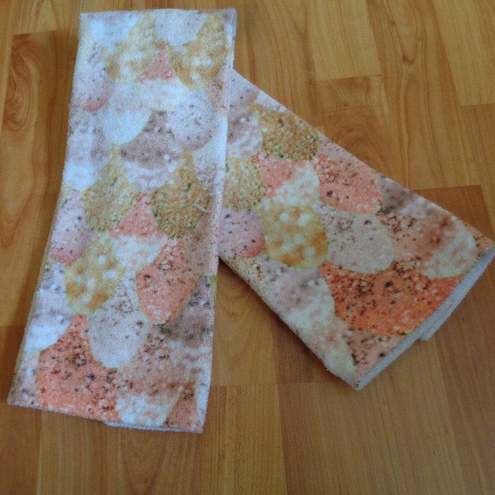 Society 6 set of hand towels (2) Guest towel Guest bathroom powder room